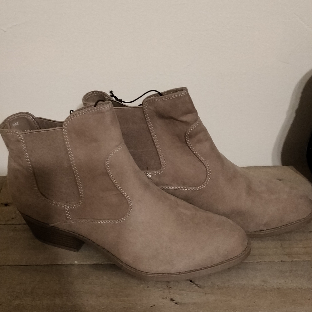Light Brown Booties - image 1
